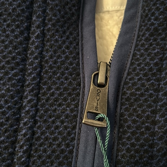 Orvis XXL navy blue 1/4 zip pullover - Picture 9 of 11